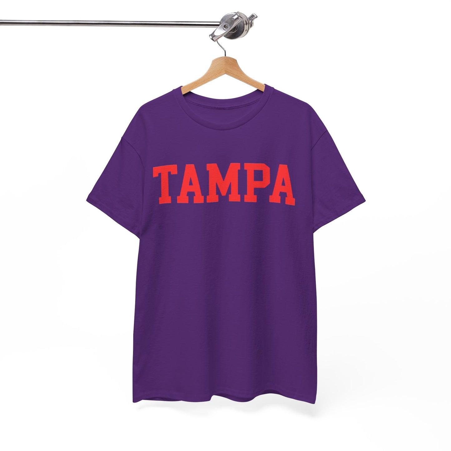 Tampa Retro Collegiate Tee — Classic City Lettering T‑Shirt