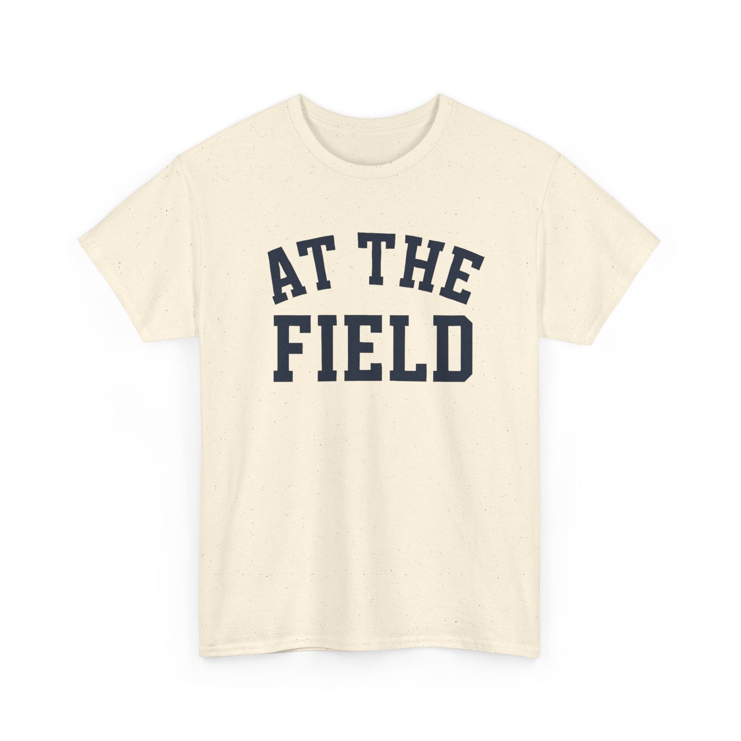 At The Field T-Shirt — Athletic Vintage Crew Tee for Sports Fans