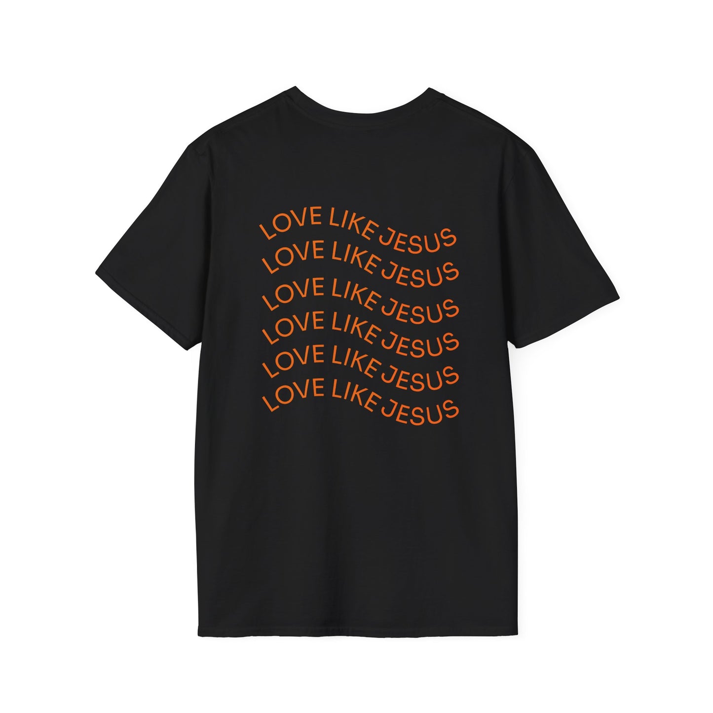 Love Like Jesus T-Shirt — Minimal Sunset Graphic Christian Tee