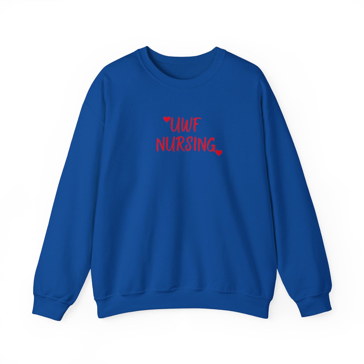 UWF Nursing T-Shirt — Cute Red Heart Nursing Tee for University of West Florida Students & Nurses
