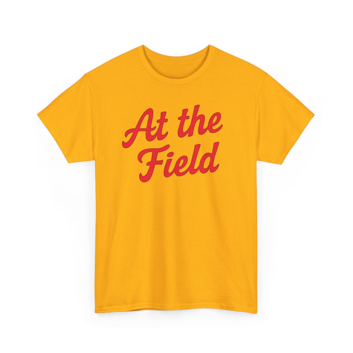 At the Field T-Shirt — Casual Sports Fan Tee