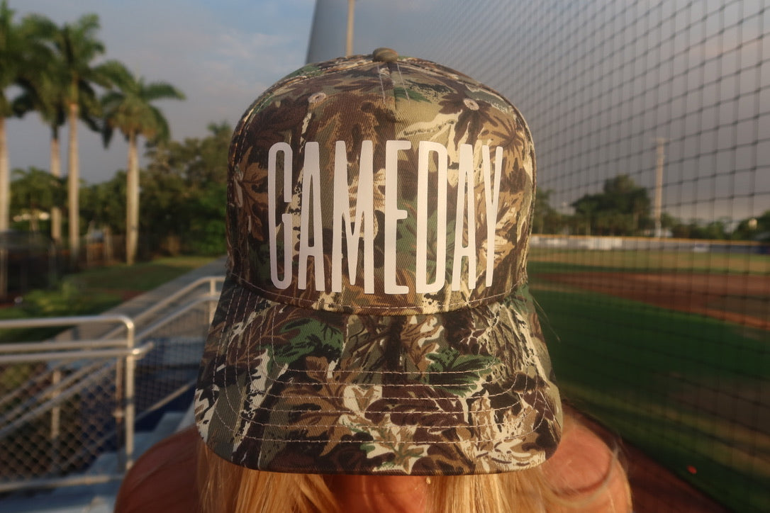 GAMEDAY 5 Panel Camo Hat