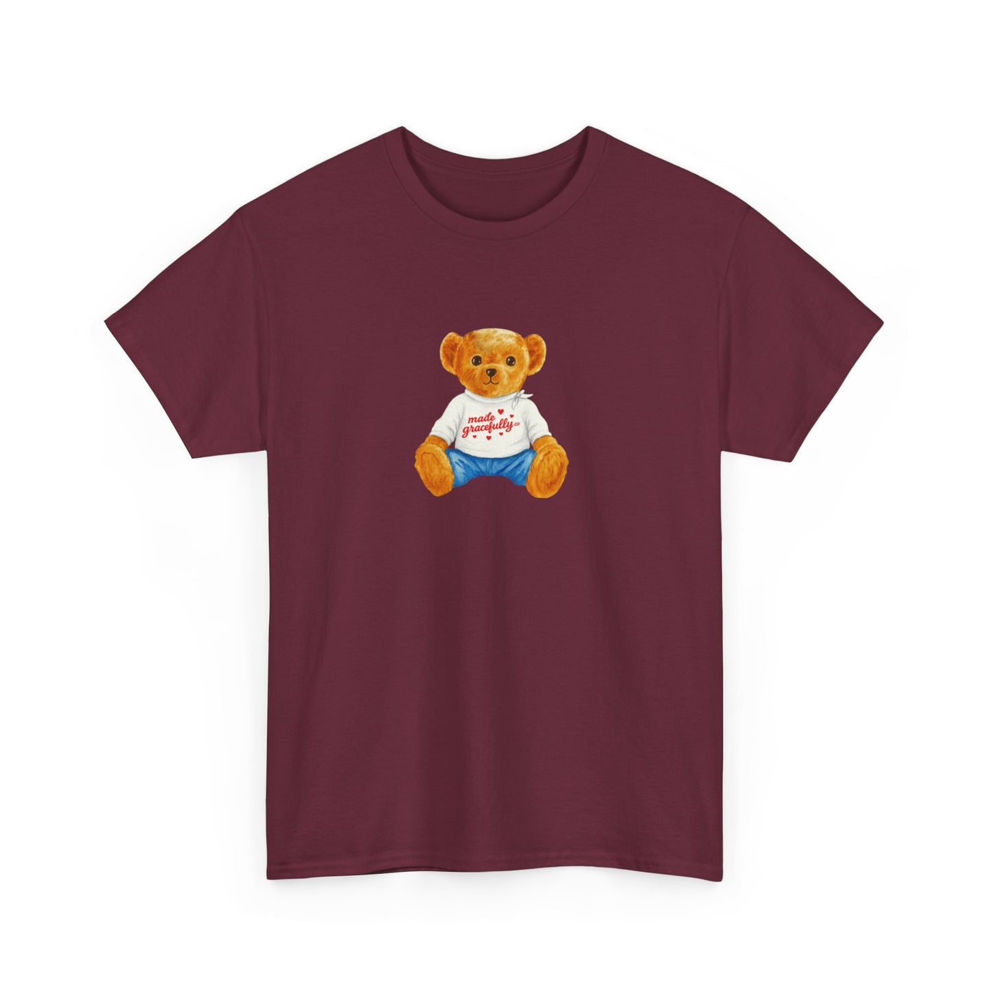 Teddy Bear Graphic Tee — Cute Vintage Bear Shirt