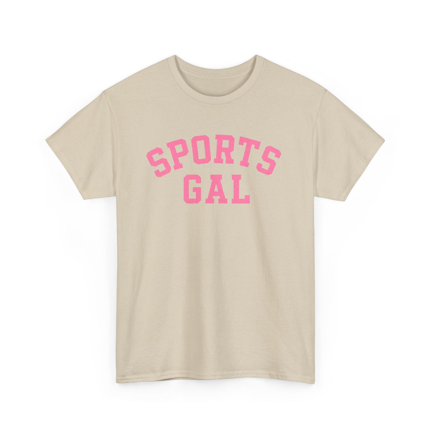 Sports Gal T-Shirt — Pink Athletic Graphic Tee for Active Women