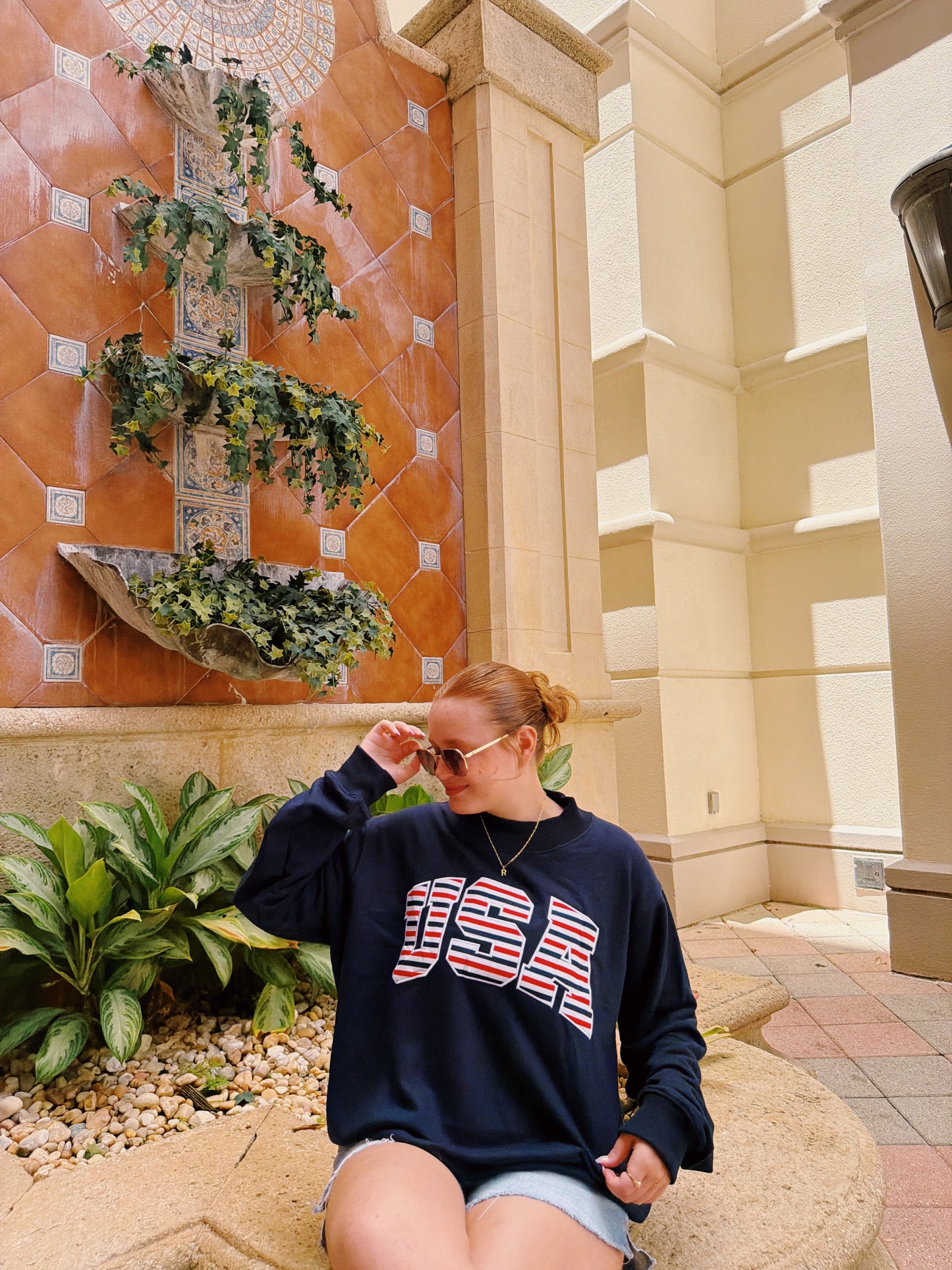 USA- AMERICANA BLISS MOCK NECK