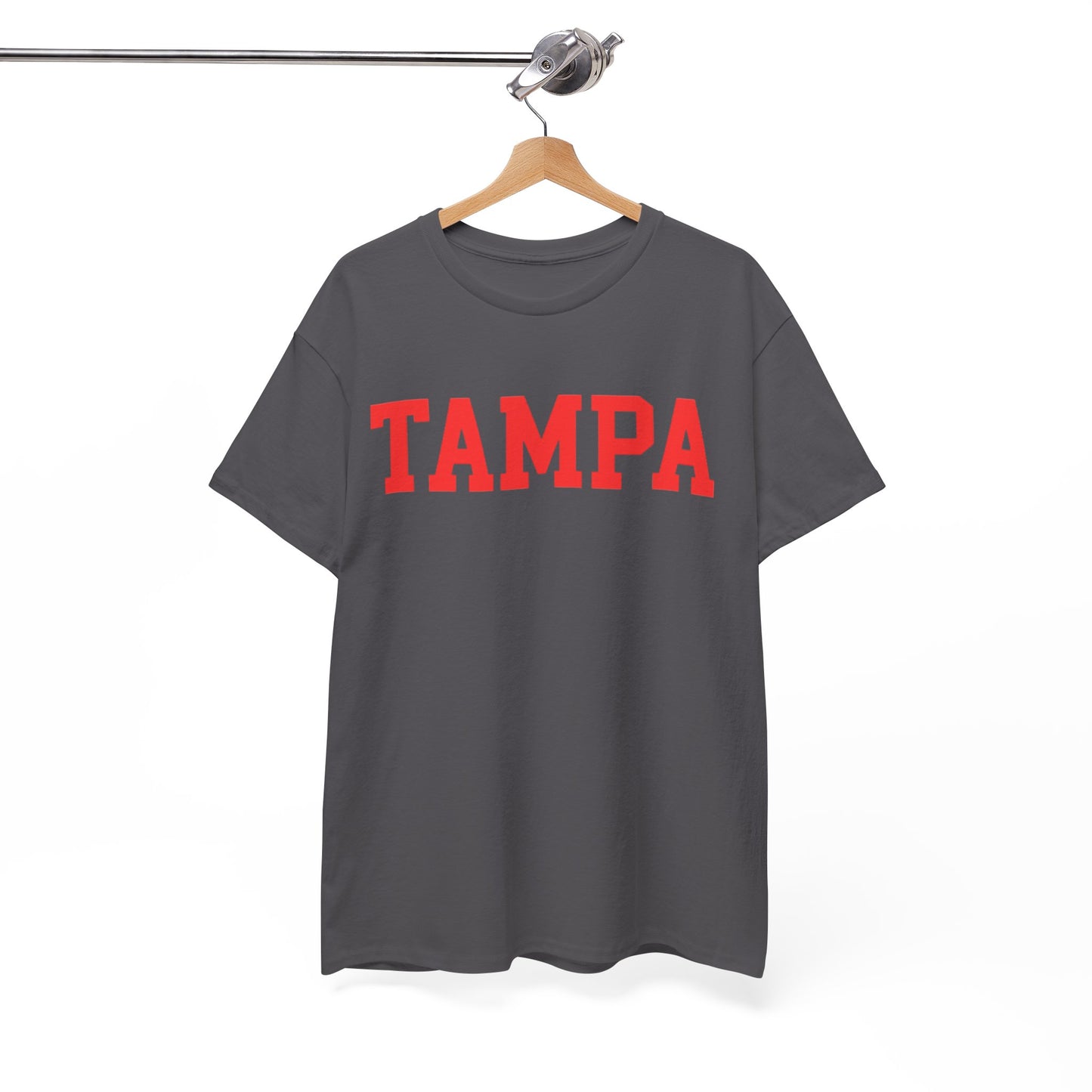 Tampa Retro Collegiate Tee — Classic City Lettering T‑Shirt