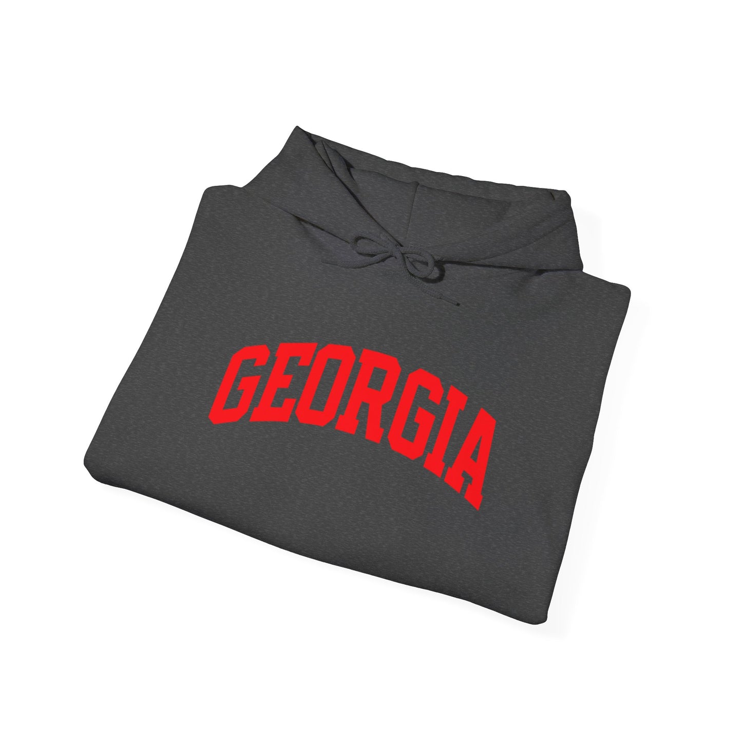 Georgia Arch Hoodie — Classic University Logo Pullover