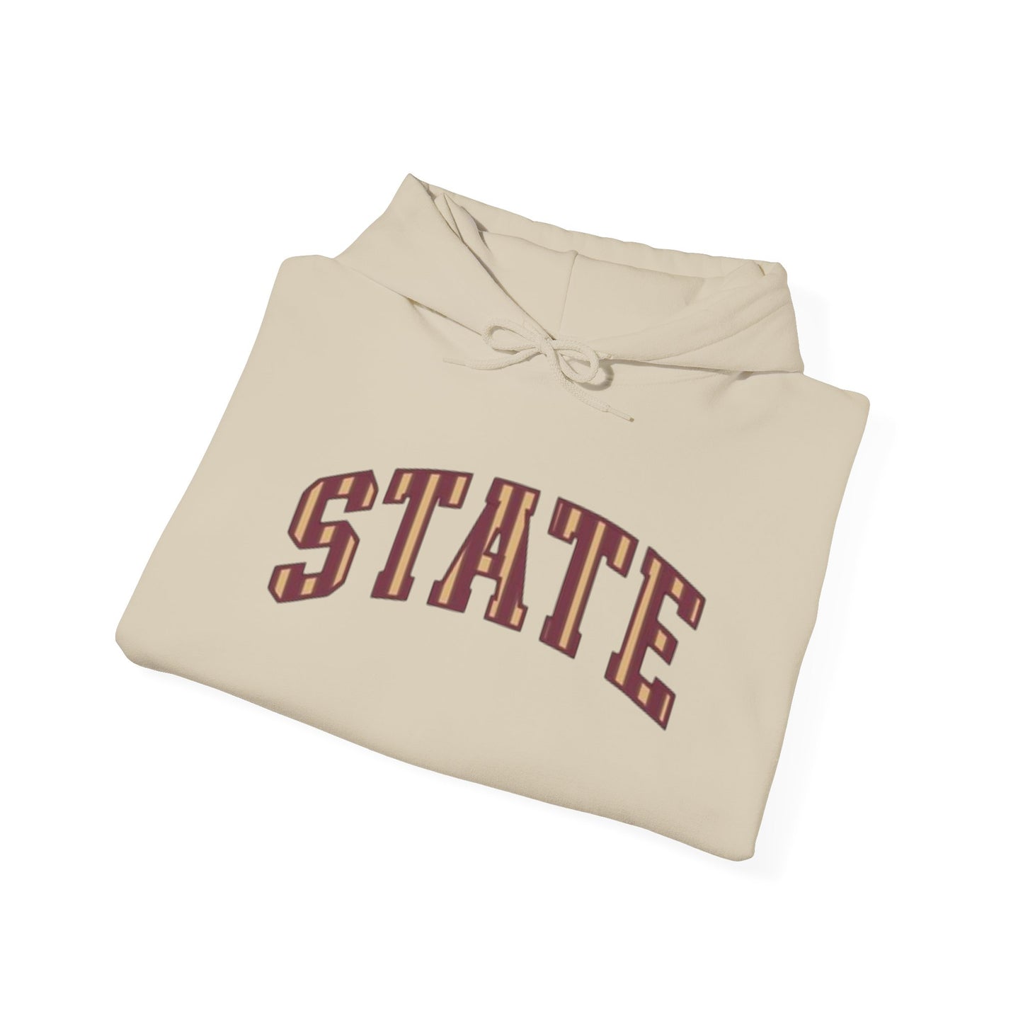 State Plaid Arch Hoodie - Classic Collegiate Pullover