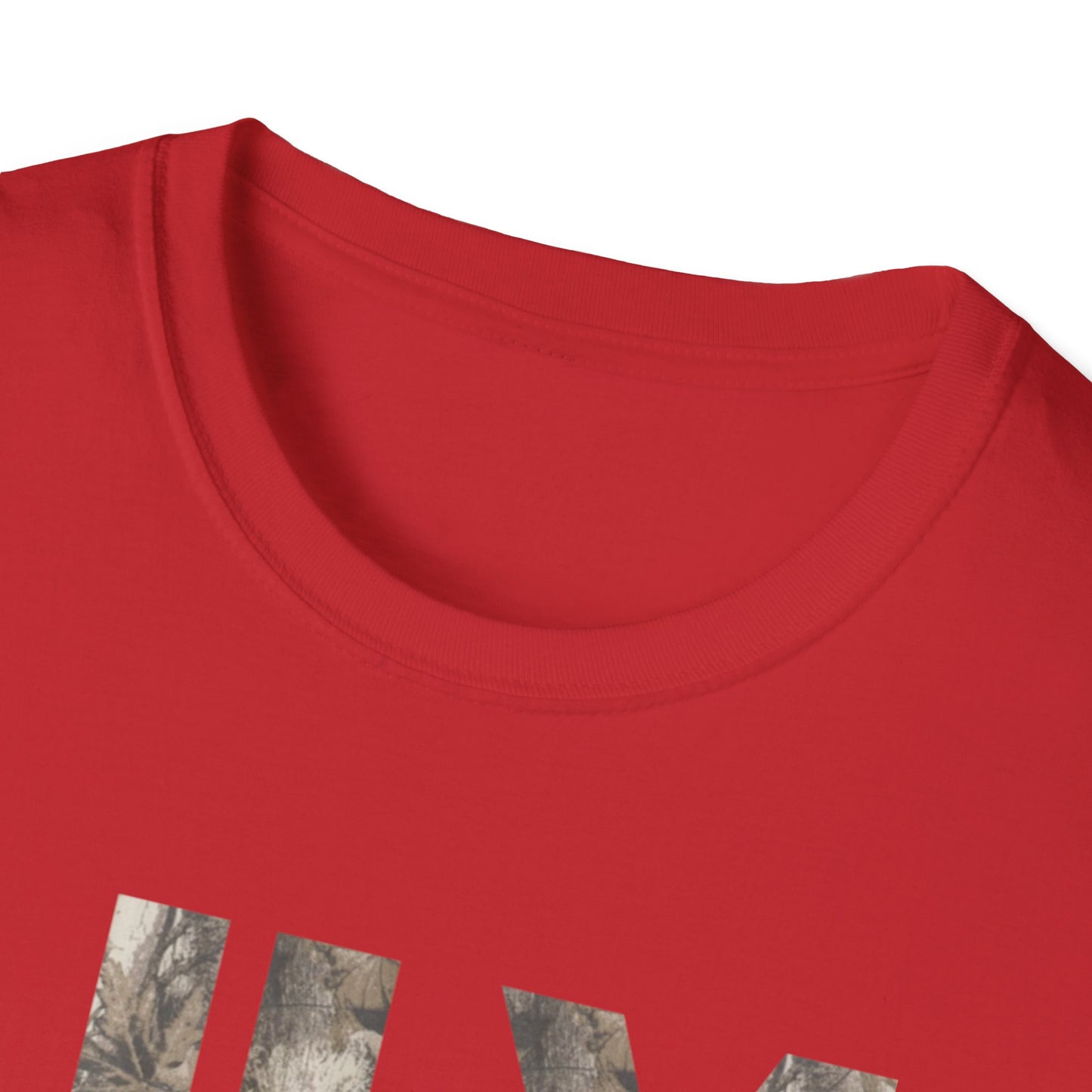 JLY Camouflage Initials T-Shirt — Camo Monogram Graphic Tee