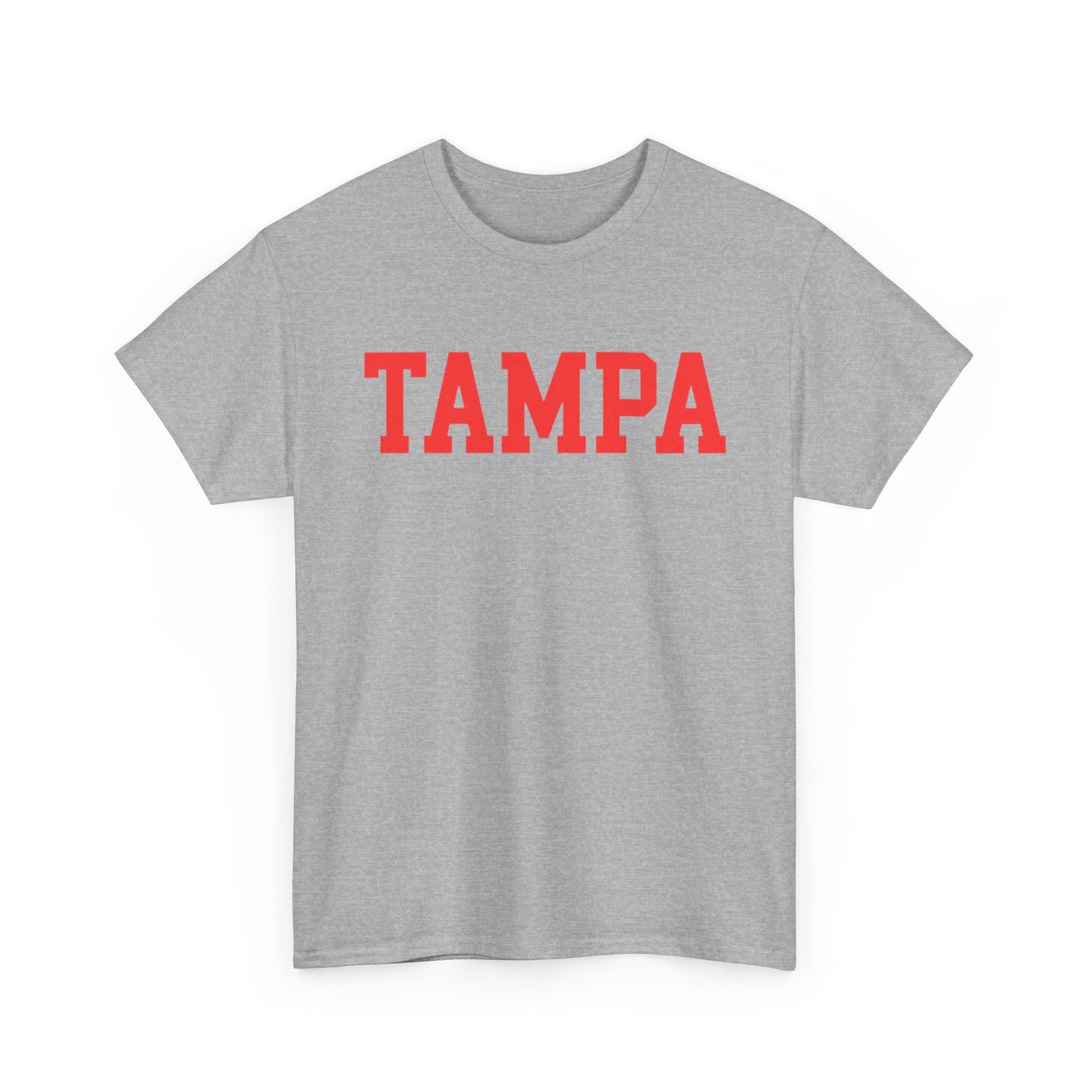 Tampa Retro Collegiate Tee — Classic City Lettering T‑Shirt