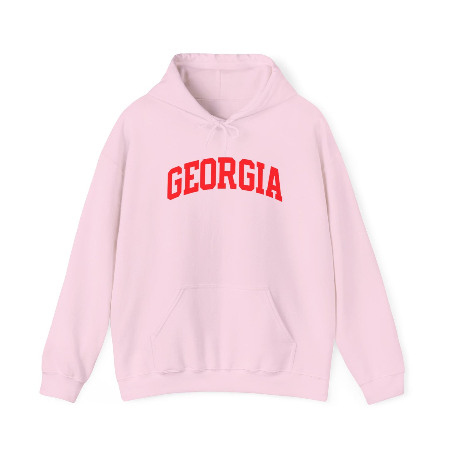 Georgia Arch Hoodie — Classic University Logo Pullover