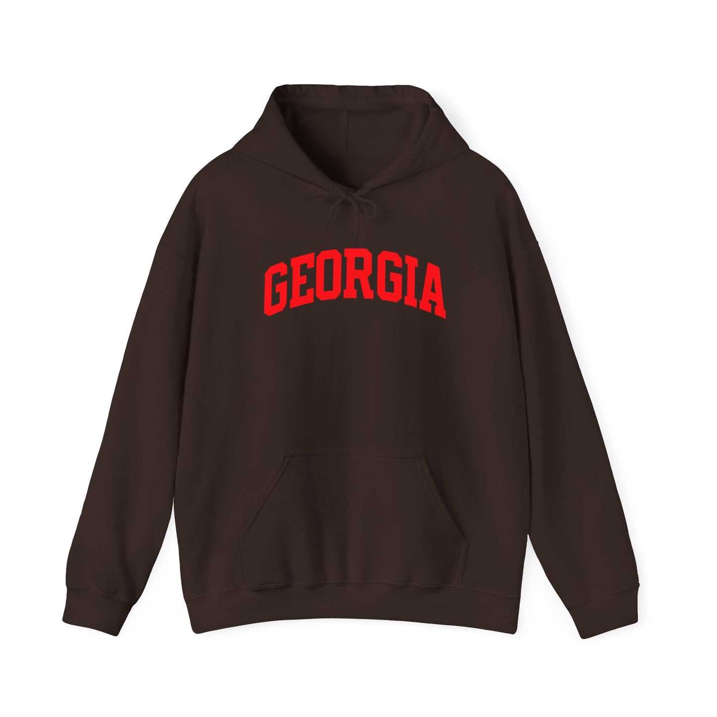 Georgia Arch Hoodie — Classic University Logo Pullover