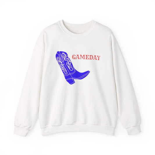 Gameday Cowboy Boot Sweatshirt