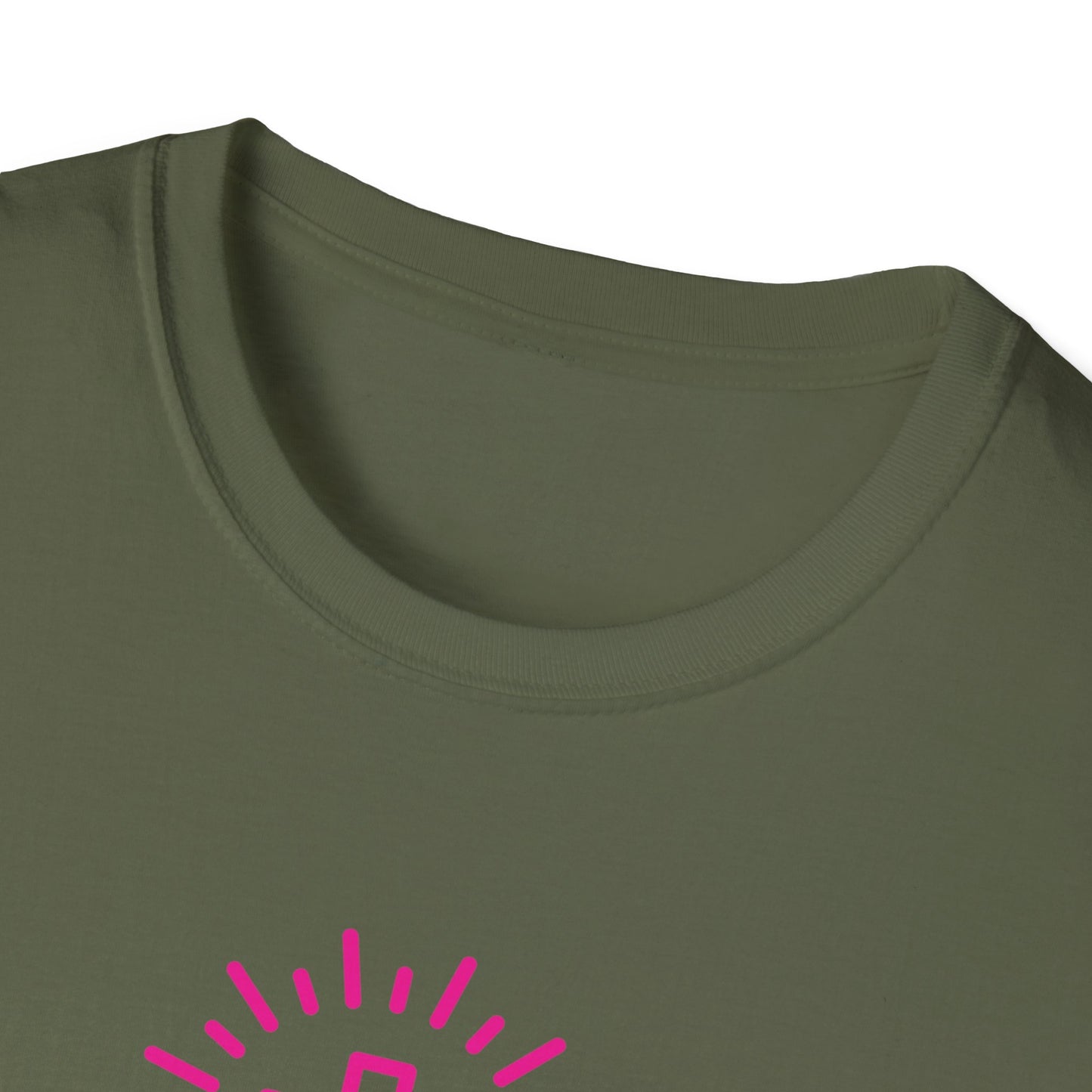 Christian Cross T-Shirt — Pink Radiant Faith Tee