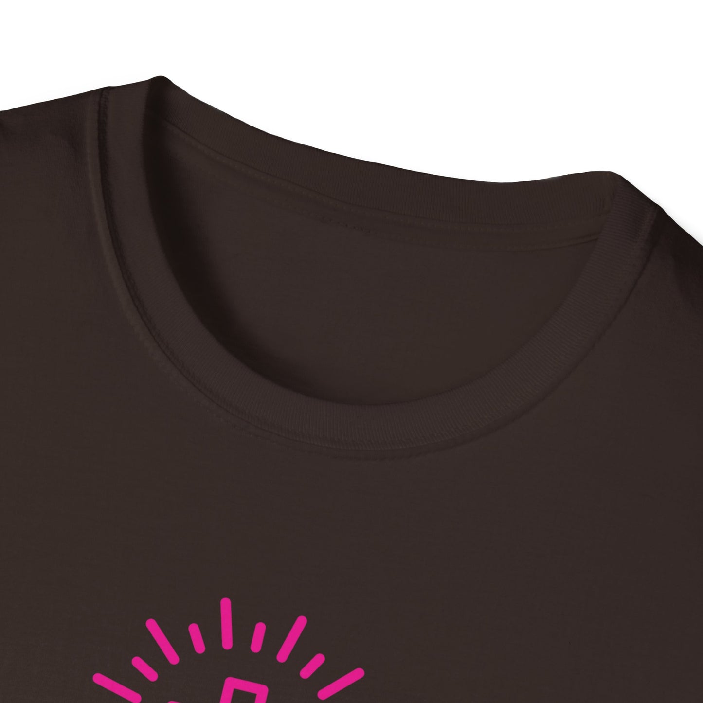 Christian Cross T-Shirt — Pink Radiant Faith Tee