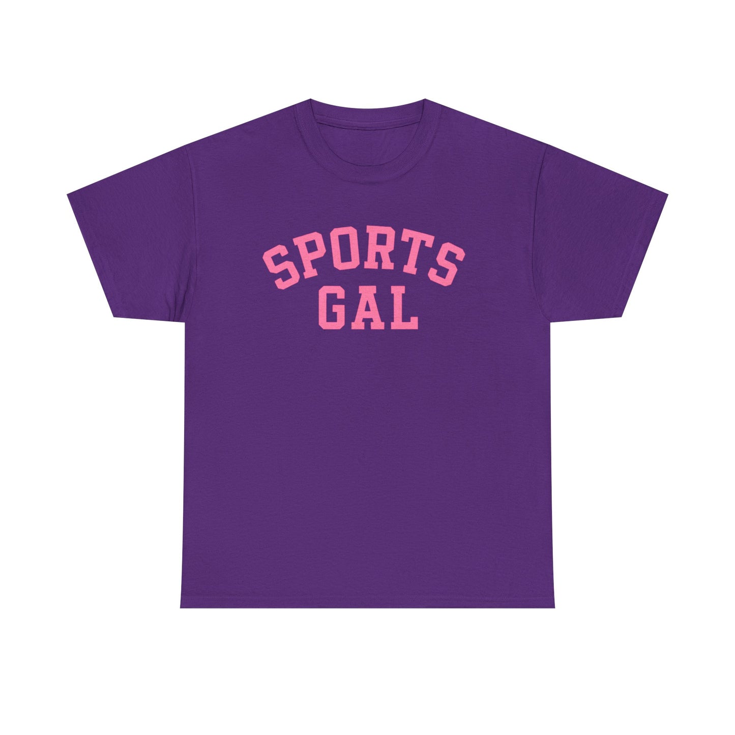 Sports Gal T-Shirt — Pink Athletic Graphic Tee for Active Women