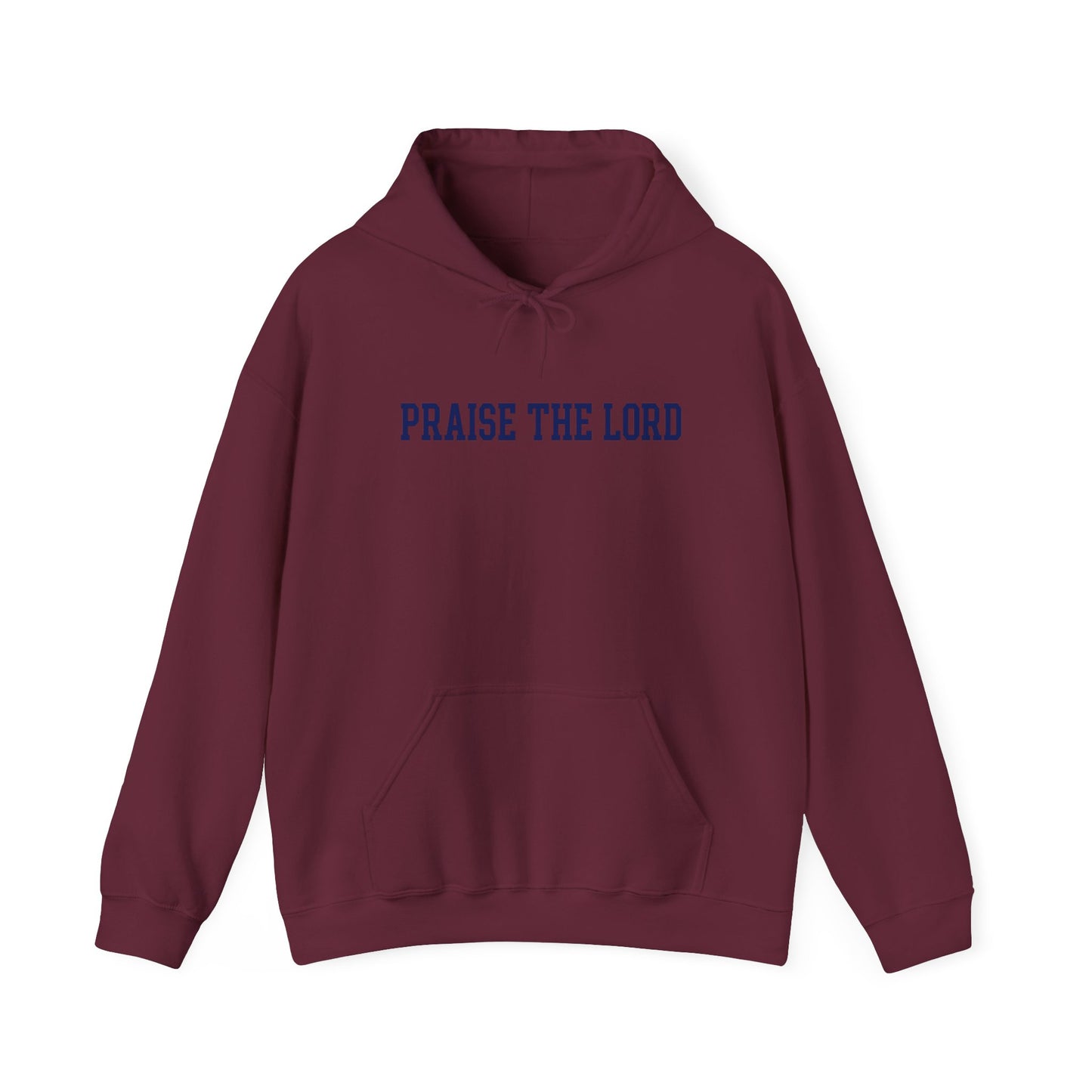 Praise The Lord Hoodie — Christian Faith Graphic Hoodie, Scripture Gift