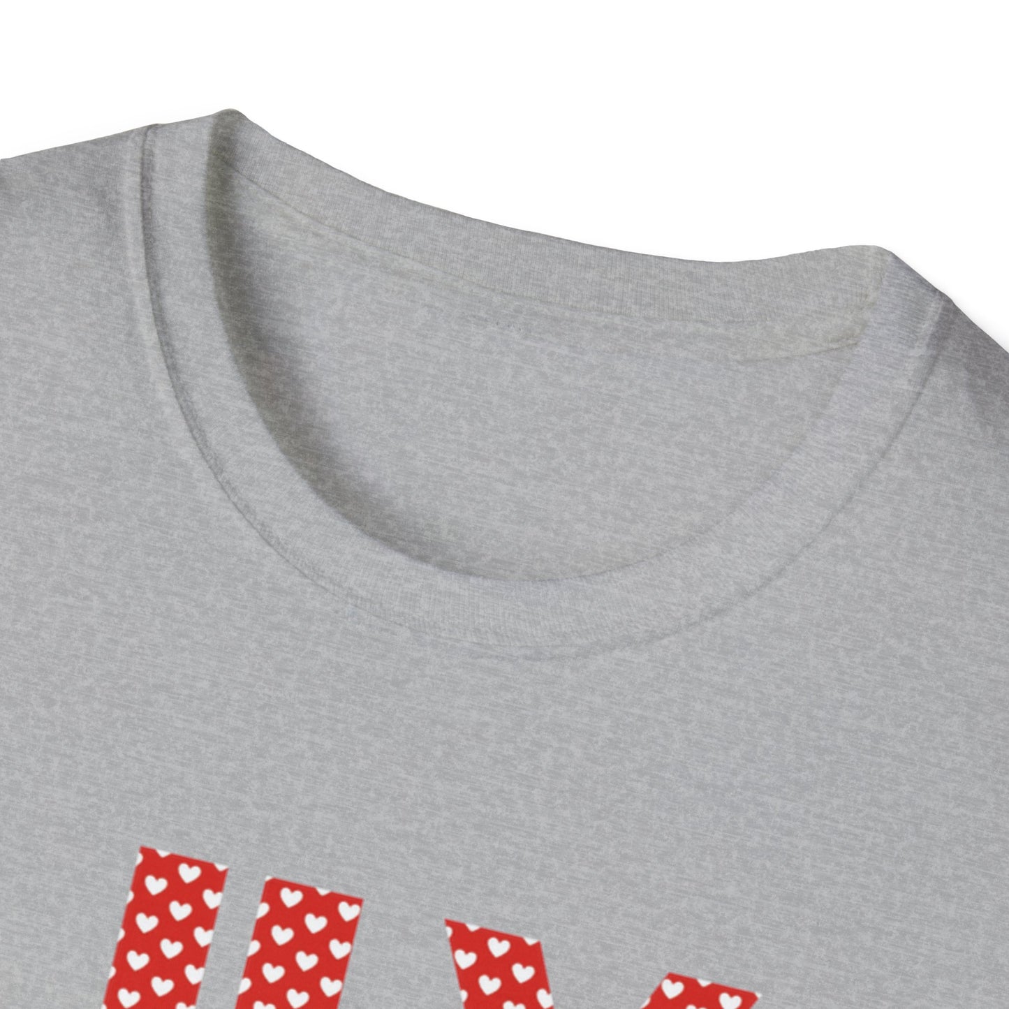 JLY Polka Dot Tee — Red Monogram Graphic T-Shirt