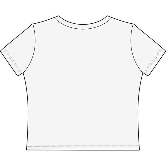 Praise The Lord Women's Baby Tee — Faith-Based Christian Crop T-Shirt