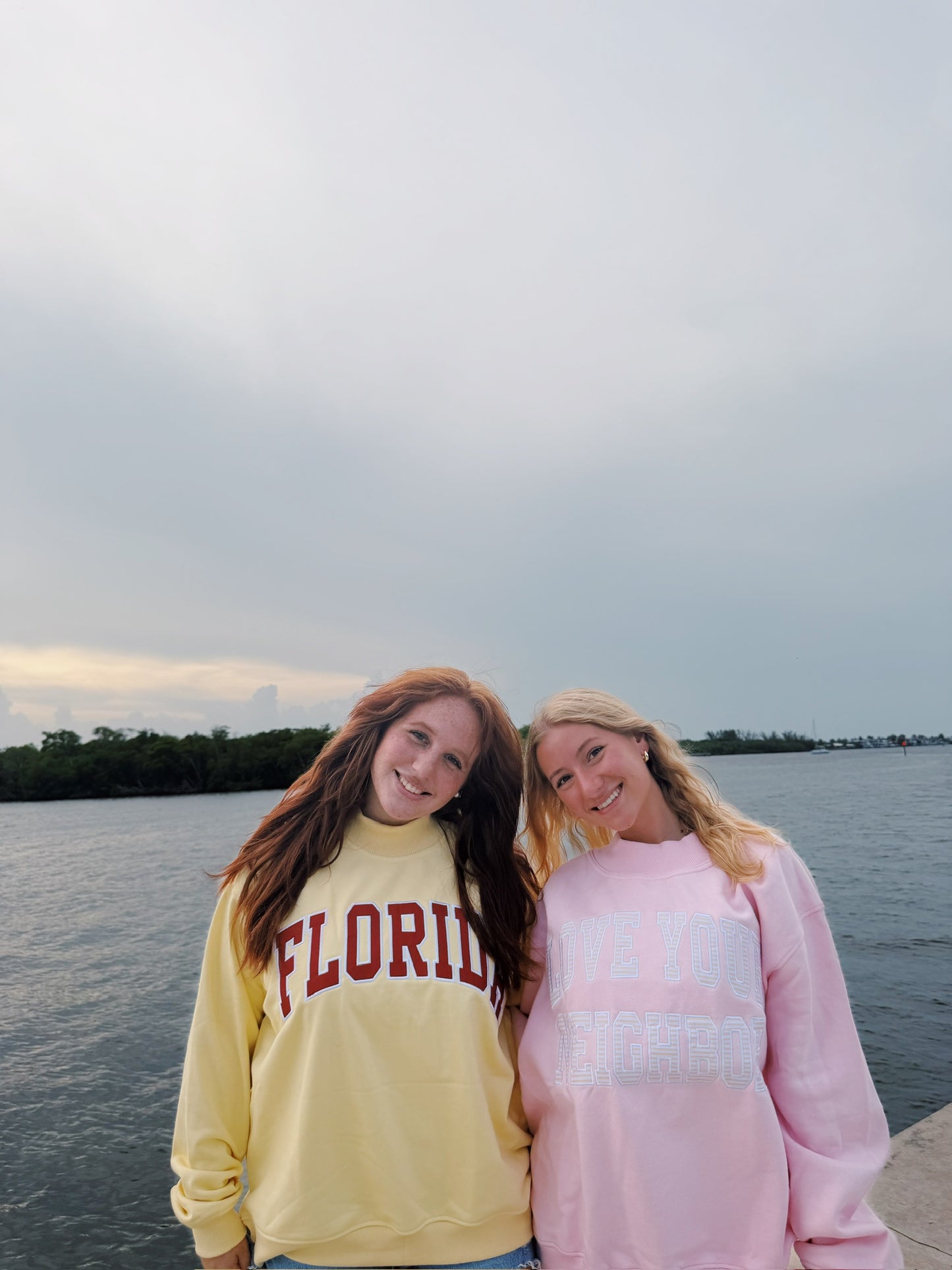 LOVE YOUR NEIGHBOR- SUMMER BLISS MOCK NECK