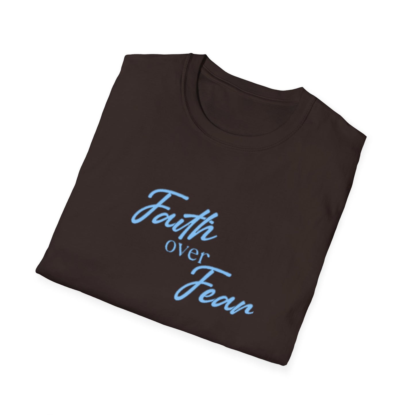 Faith Over Fear T-Shirt — Inspirational Christian Tee