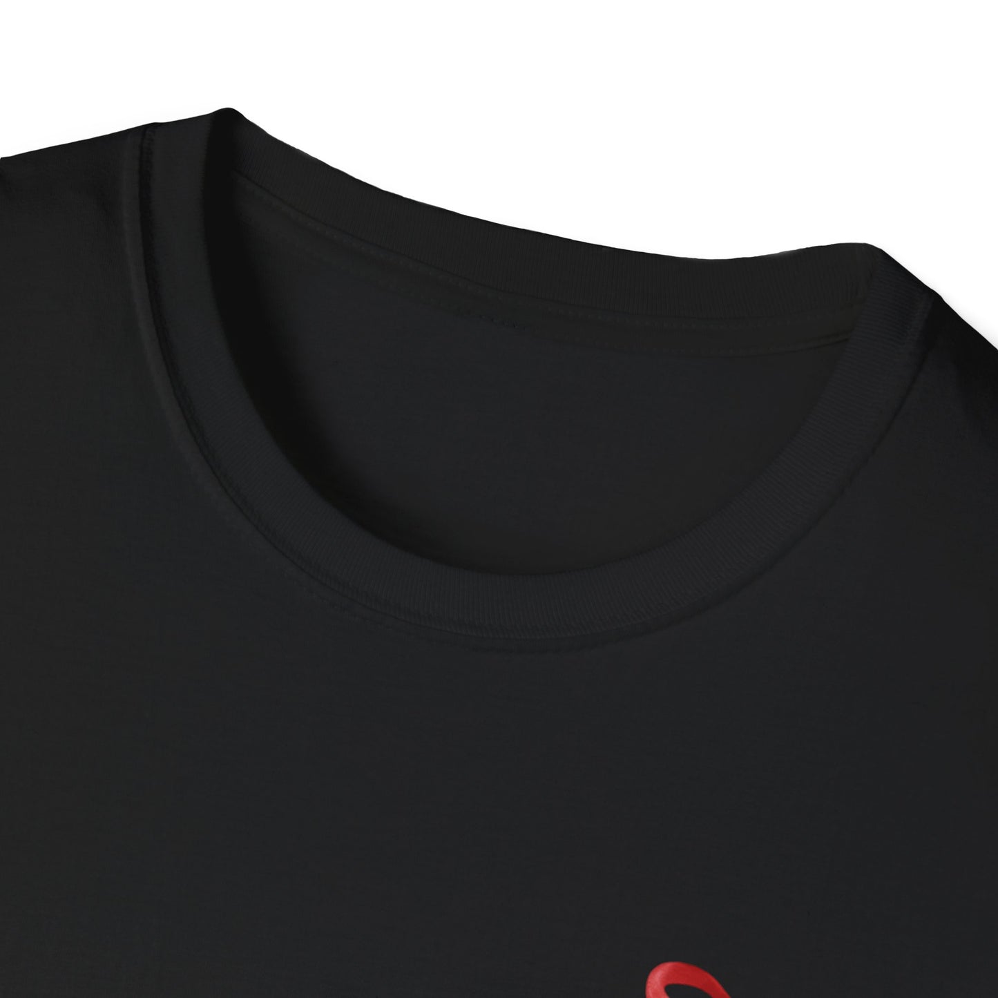 T-Shirt — Red Bow "JLY" Graphic Tee
