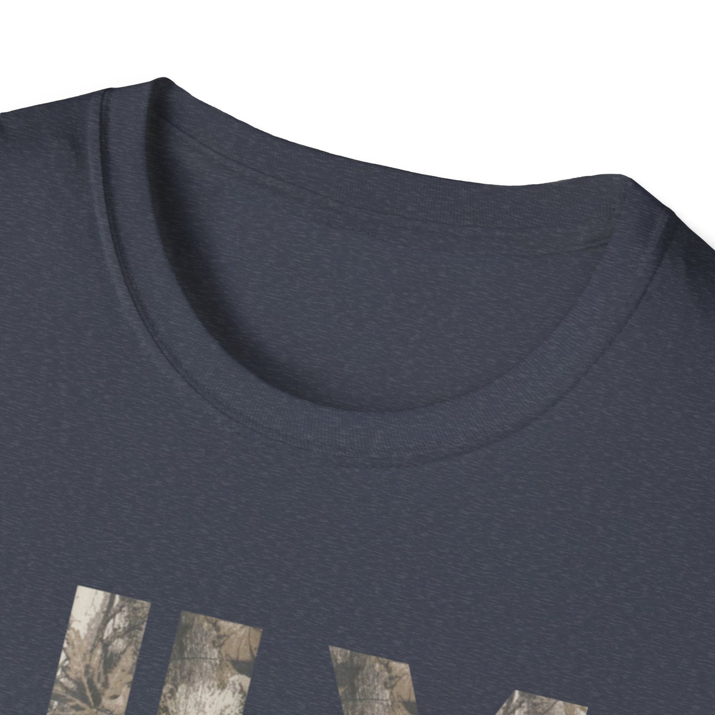 JLY Camouflage Initials T-Shirt — Camo Monogram Graphic Tee