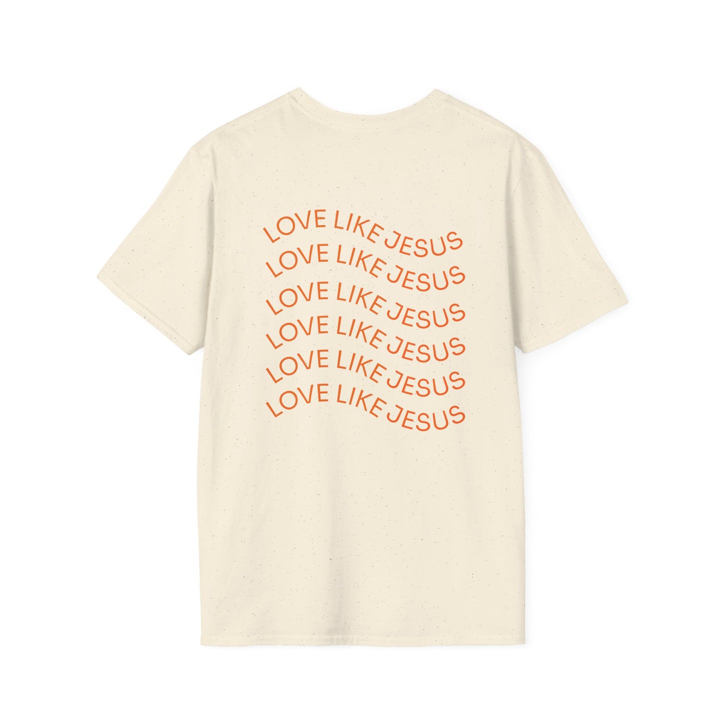 Love Like Jesus T-Shirt — Minimal Sunset Graphic Christian Tee