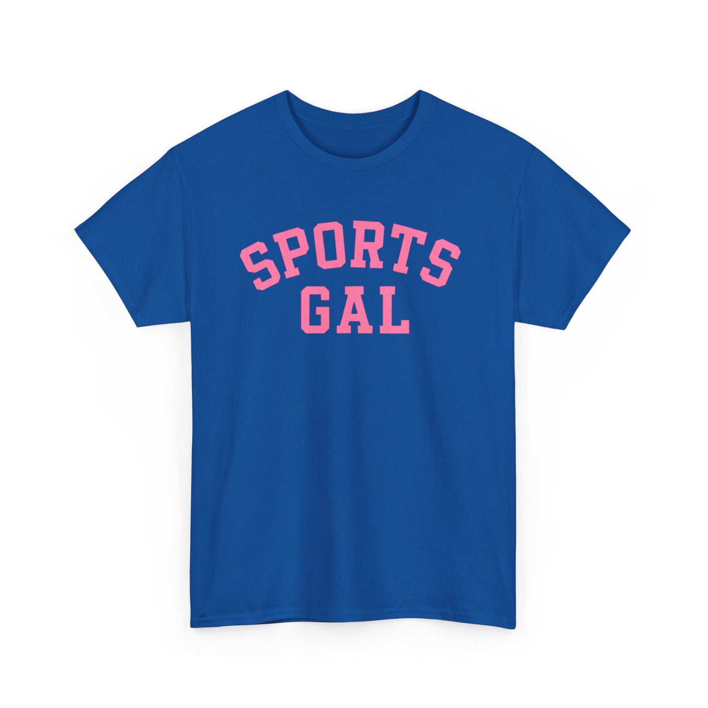 Sports Gal T-Shirt — Pink Athletic Graphic Tee for Active Women