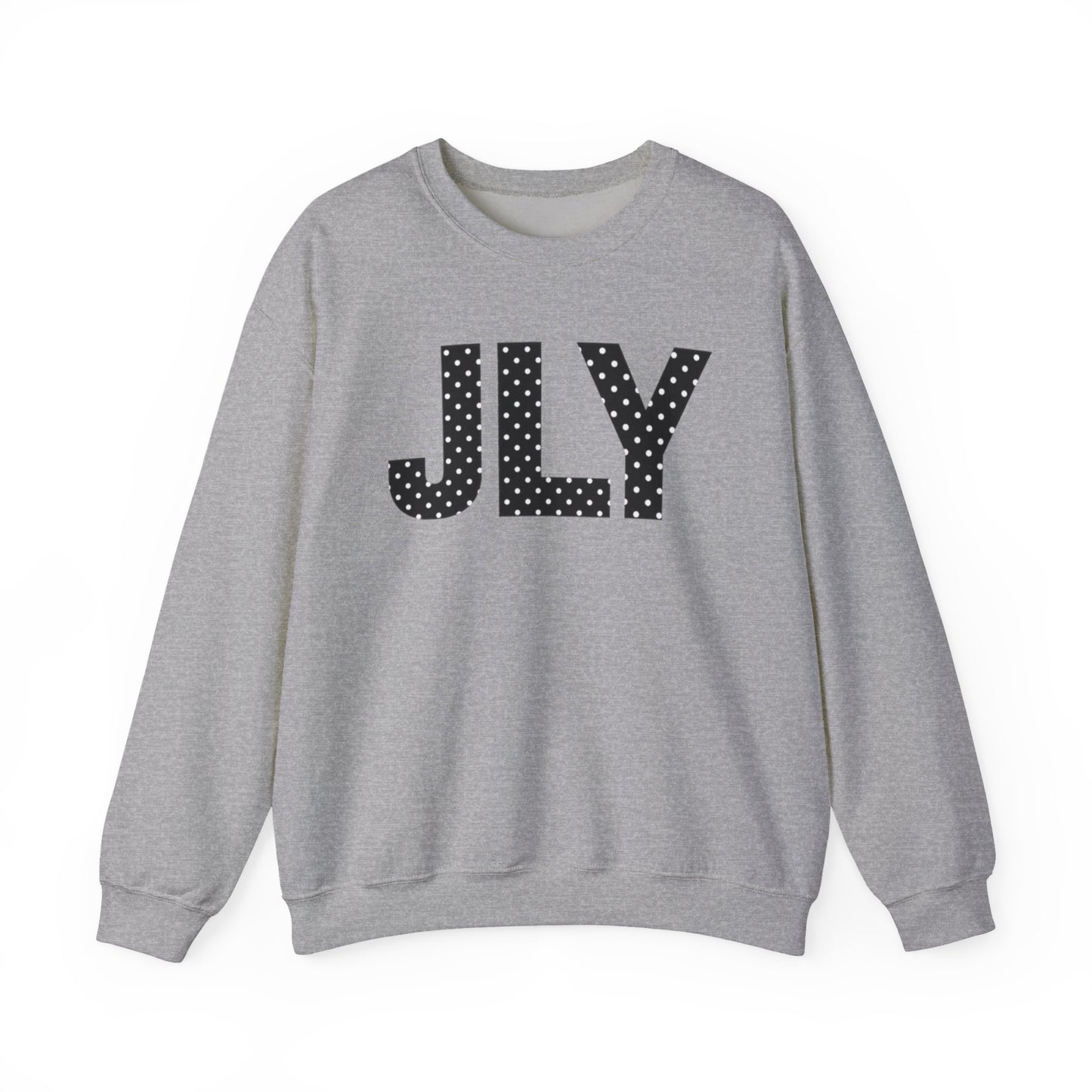 JLY Polka Dot Crewneck Sweatshirt