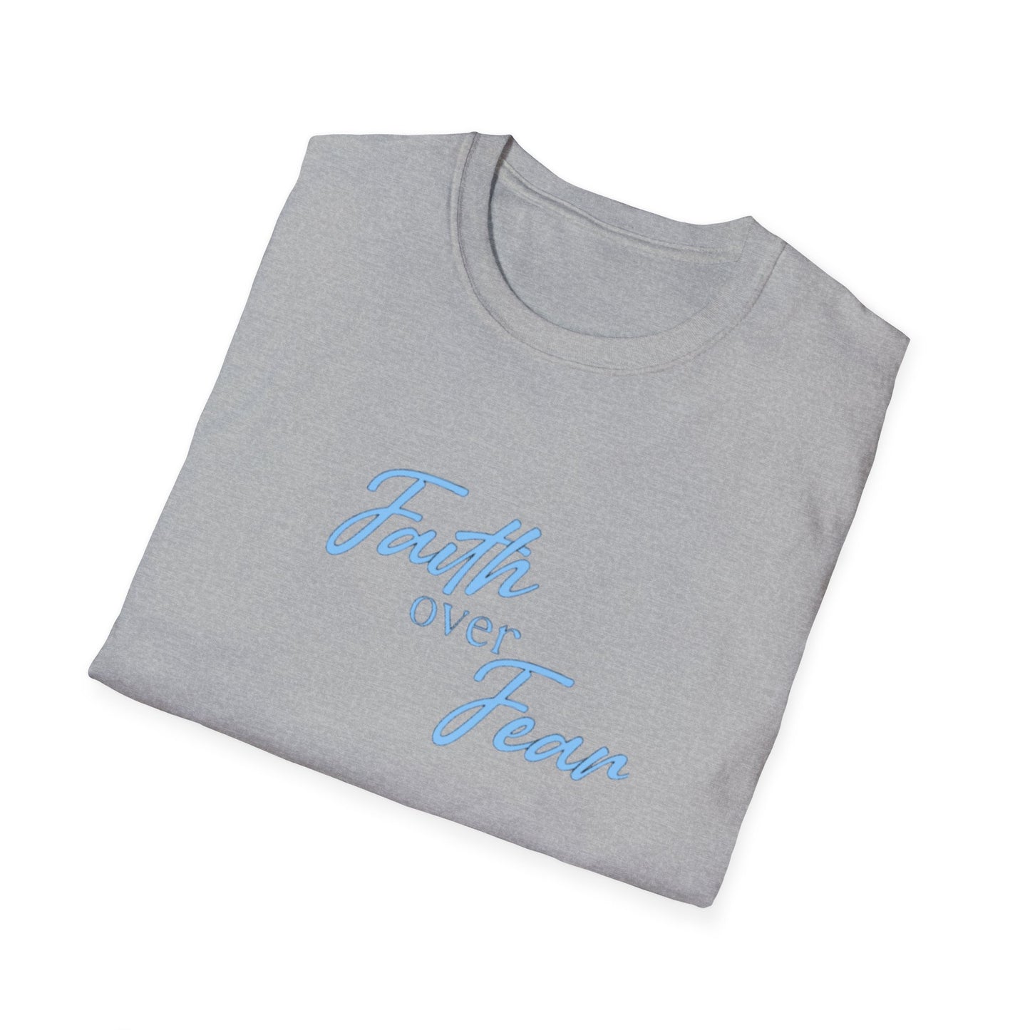 Faith Over Fear T-Shirt — Inspirational Christian Tee