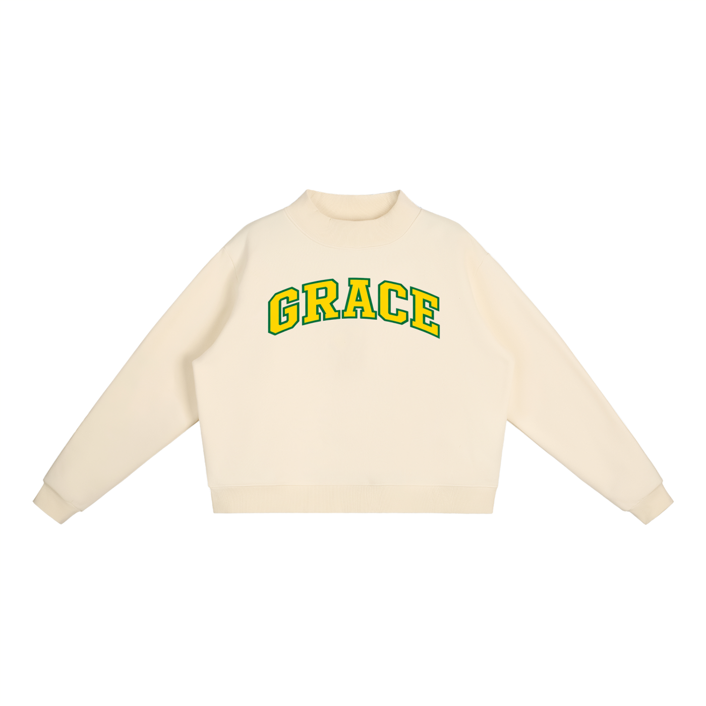 Golden Glow Grace Mock Neck