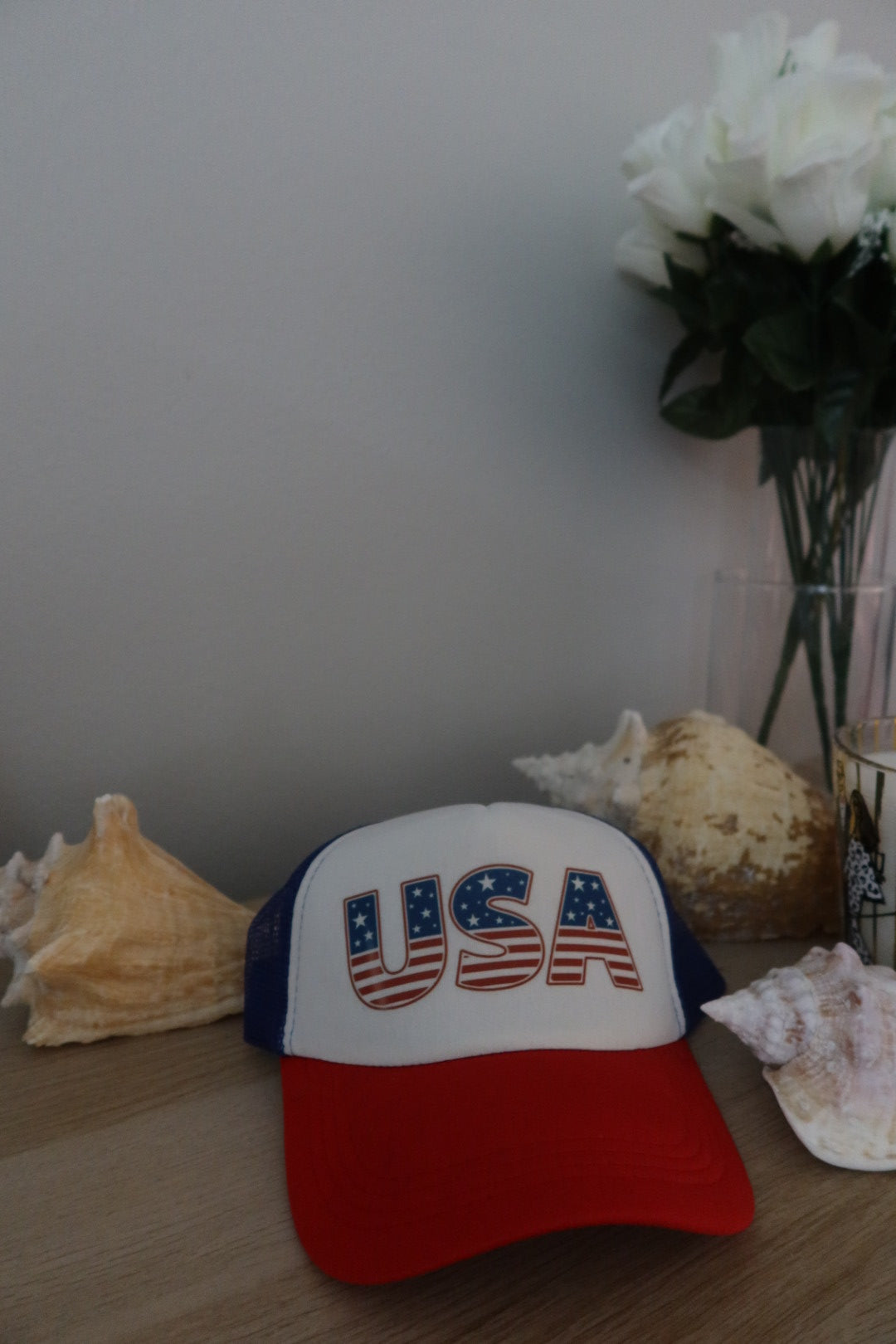 USA TRUCKER HAT