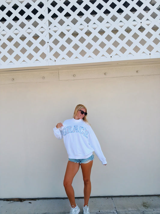 Grace- Coastal Shore Mock Neck