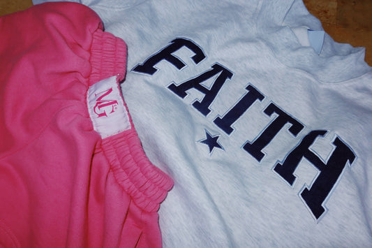MATCHING SWEAT SHORTS PETAL AND SUNSHINE AVAILABLE