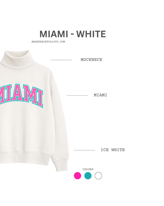 VICE MIAMI MOCK NECK