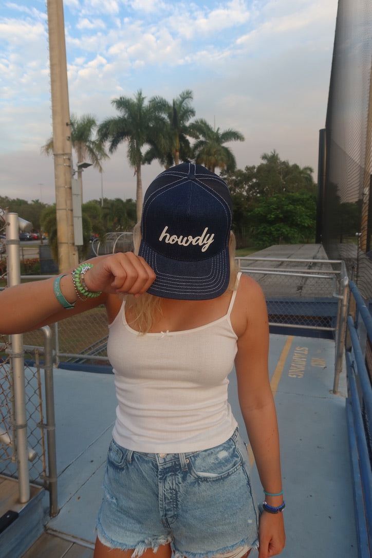 HOWDY DENIM HAT