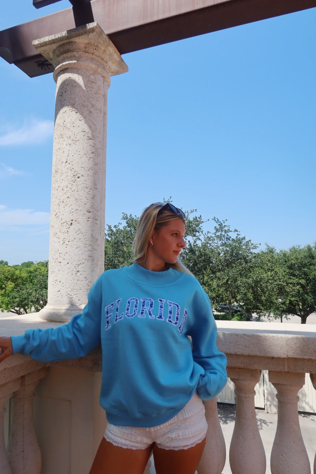 FLORIDA- COASTAL OCEAN MOCK NECK