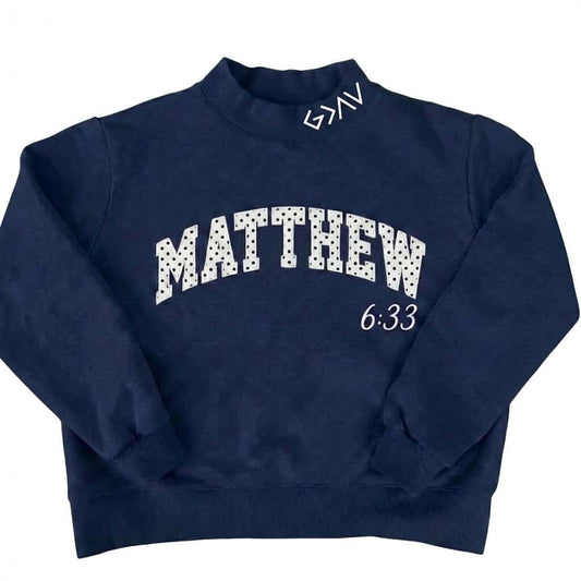 MATTHEW 6:33 MOCK NECK