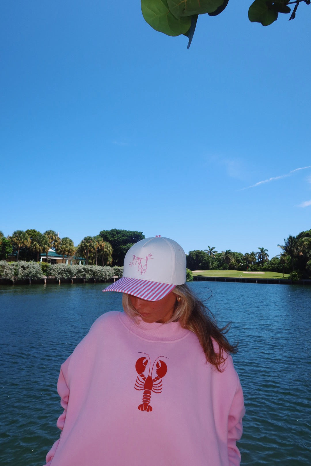 MYSTERY MOCK NECK AND EMBROIDERED HAT