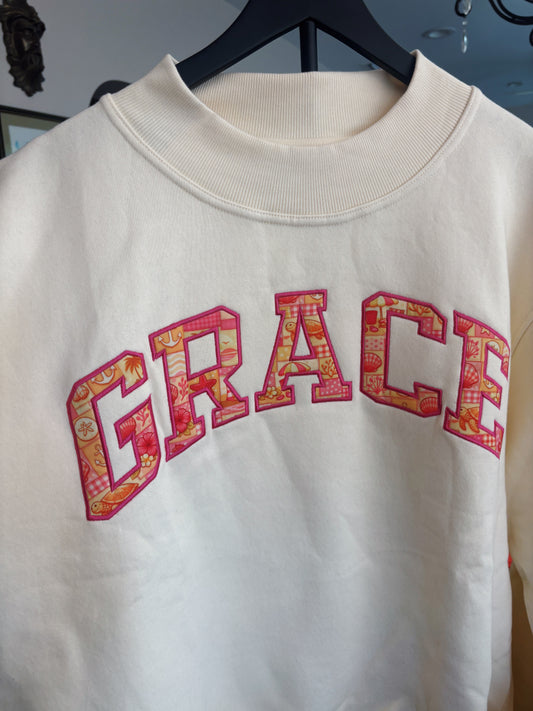 GRACE YELLOW MOCK NECK L/XL FLEECE