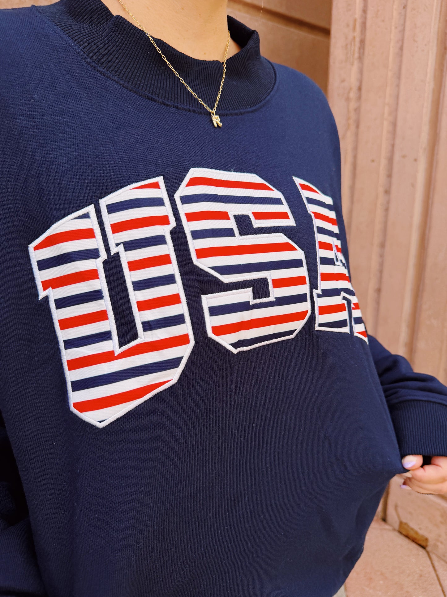 USA- AMERICANA BLISS MOCK NECK
