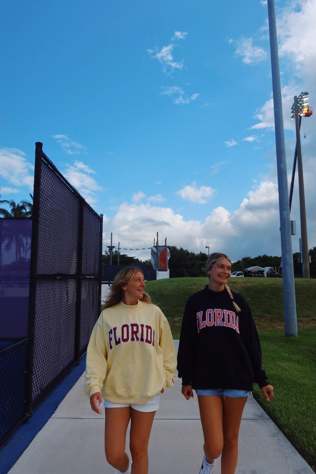 FLORIDA- GOLD WITH GARNET MOCK NECK