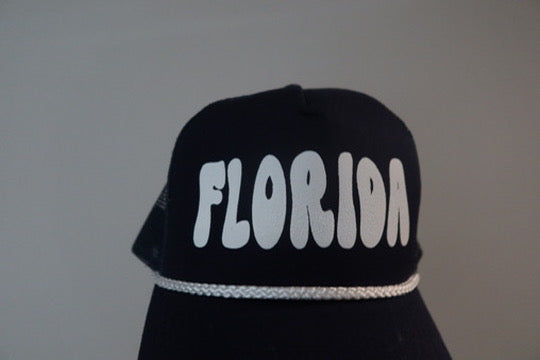 FLORIDA- NAVY BLUE AND WHITE HAT