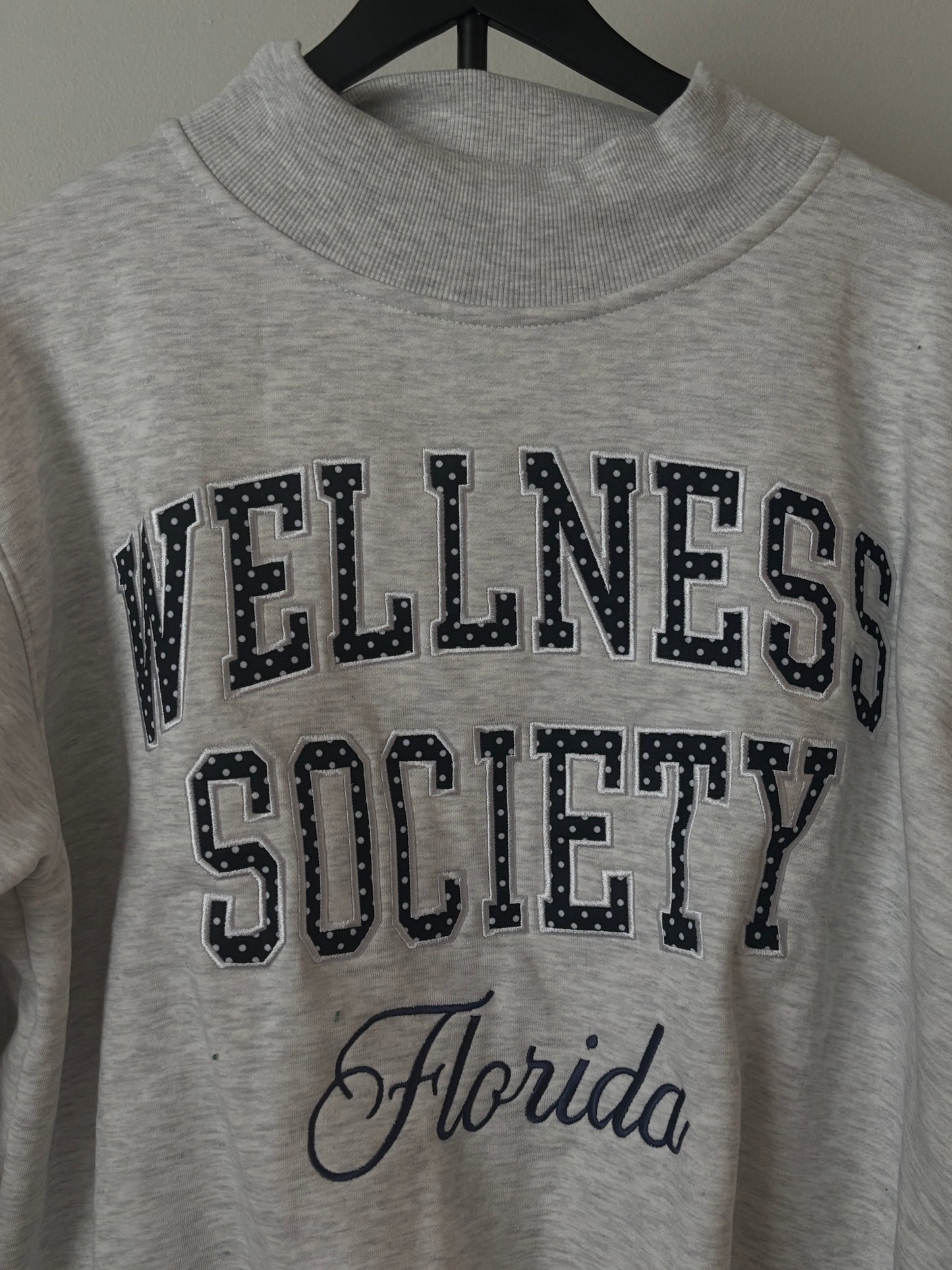 WELLNESS SOCIETY FLORIDA MOCK NECK