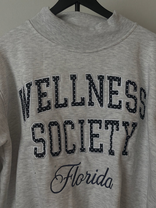 WELLNESS SOCIETY FLORIDA MOCK NECK