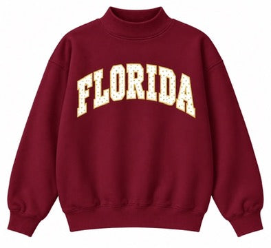 FLORIDA- GARNET AND GOLD POLKA