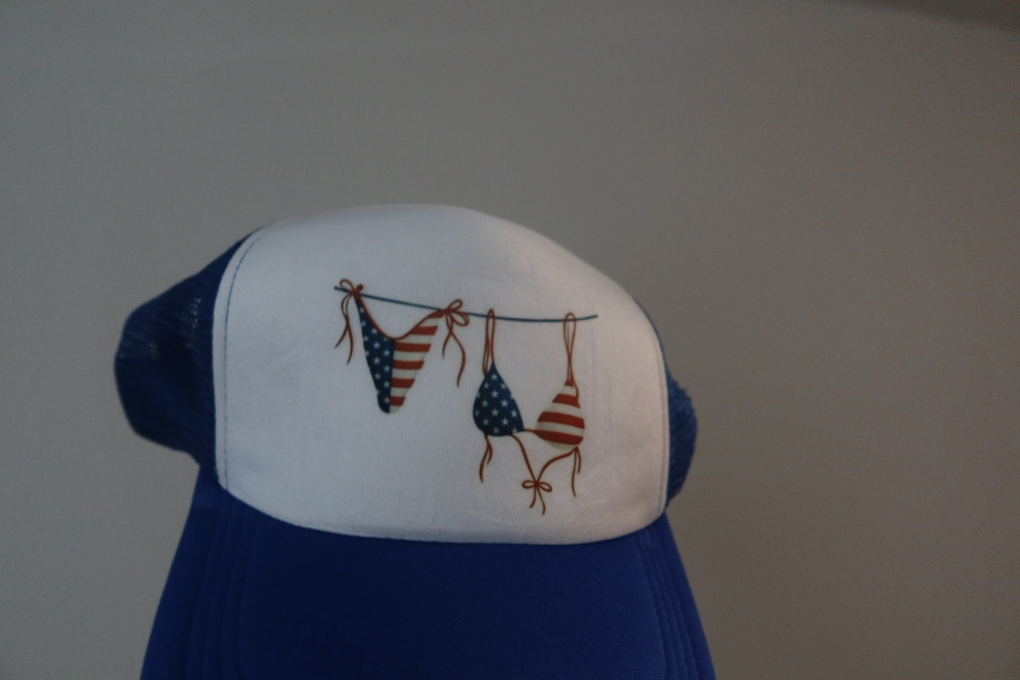 USA BIKINI TRUCKER HAT