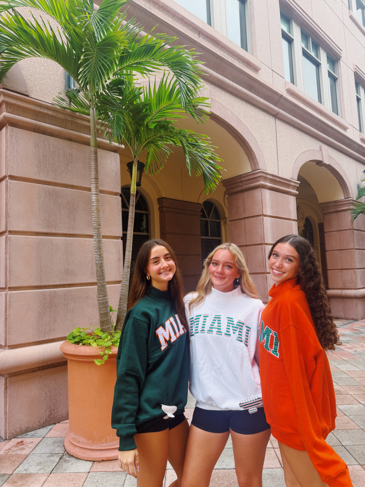MIAMI- PINE WITH ORANGE KISS POLKA