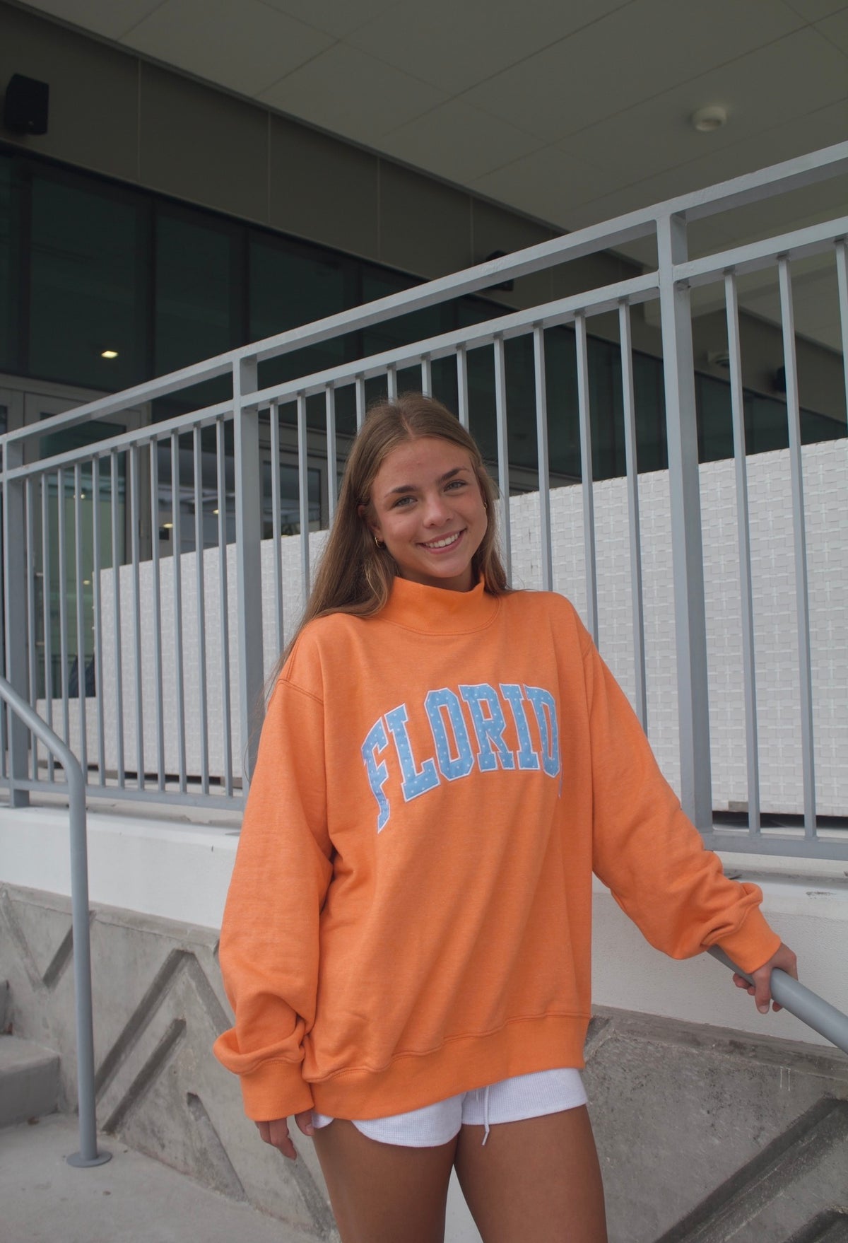 Creamsicle Crush Florida mockneck